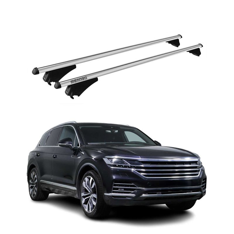 Tiger Barres de toit transversales pour VW Touareg III 2018-2025 Gris