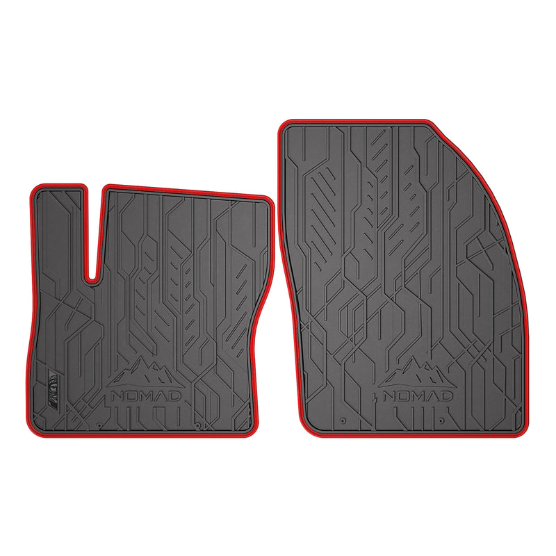 Tapis de Sol de Voiture pour Ford C-Max II 2010-2019 Caoutchouc Noir-Rogue 2Pcs