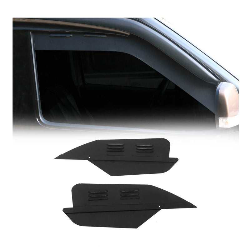 Grille d'aération pour Fiat Doblo 2010-2021 MVN 263 2 pièces Noir
