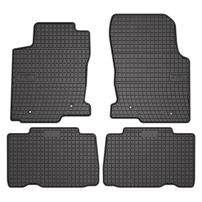 OMAC Tapis de Sol pour Lexus NX 2014-2021 Caoutchouc Noir 4x