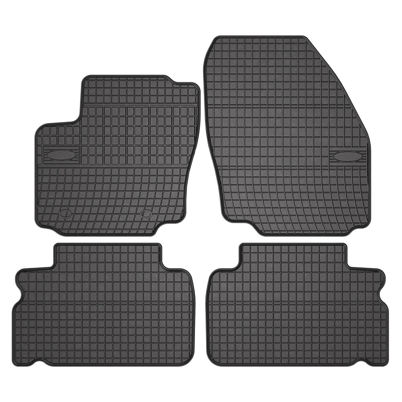 OMAC Tapis de Sol pour Ford S-Max 2006-2015 Caoutchouc Noir