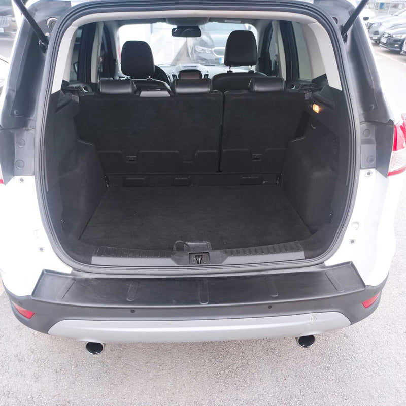 Protection Seuil Coffre Pare-Chocs pour Ford Kuga 2013-2020 ABS Mat Noir