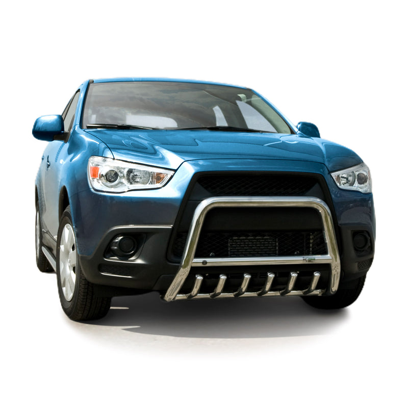 Pare-Buffle Avant Pour Mitsubishi ASX 2010-2013 en Acier Argent
