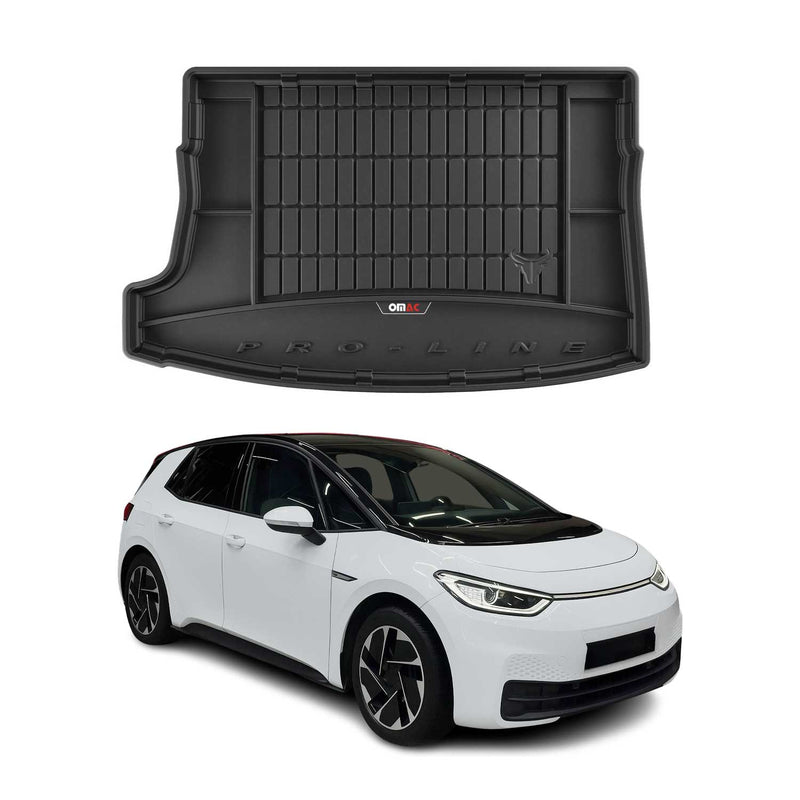 Tapis de Coffre pour VW ID.3 2019-2022 TPE Noir