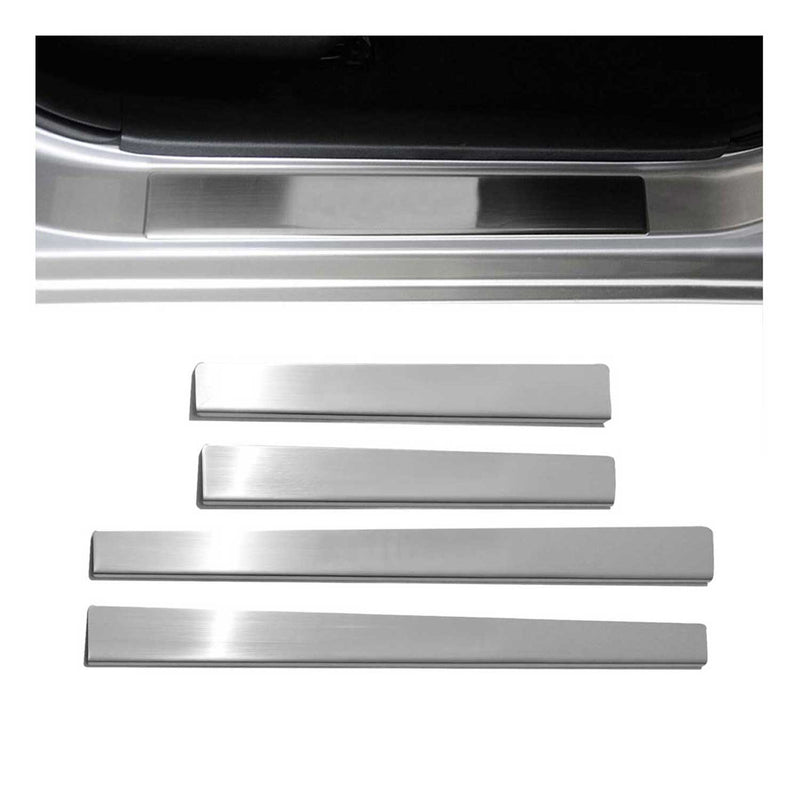 Protection Seuils de Portes pour Renault Megan III / Fluence 4x Inox Chromé