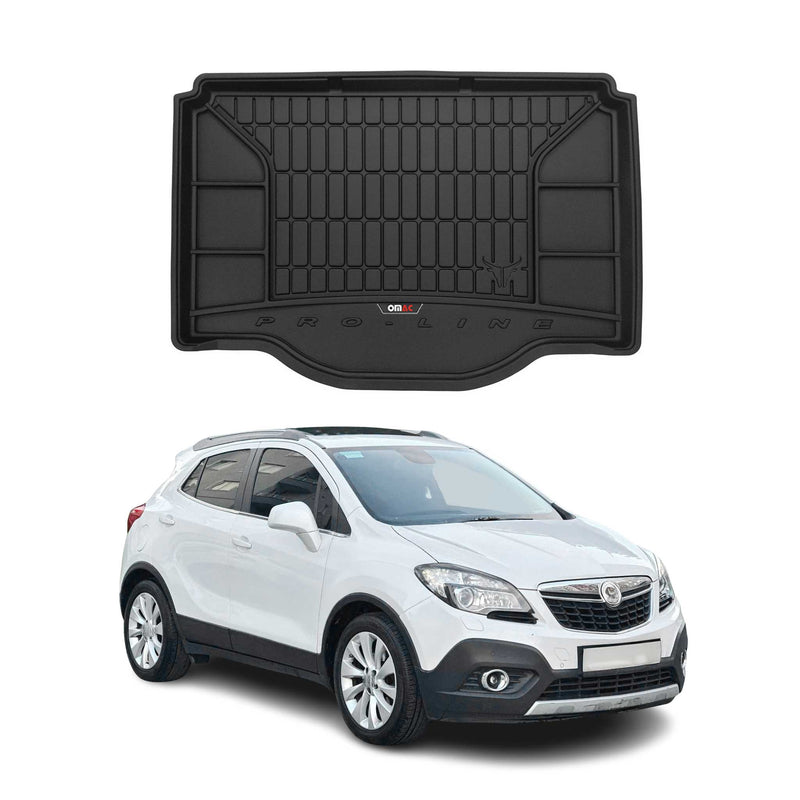 Tapis de Coffre pour Opel Mokka 2012-2019 TPE Noir