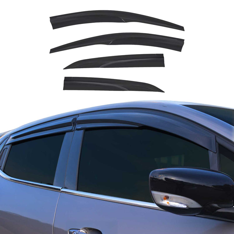 Déflecteurs De Vent Pluie D'air pour Toyota Corolla Berline 2013-2019 Acryl 4x