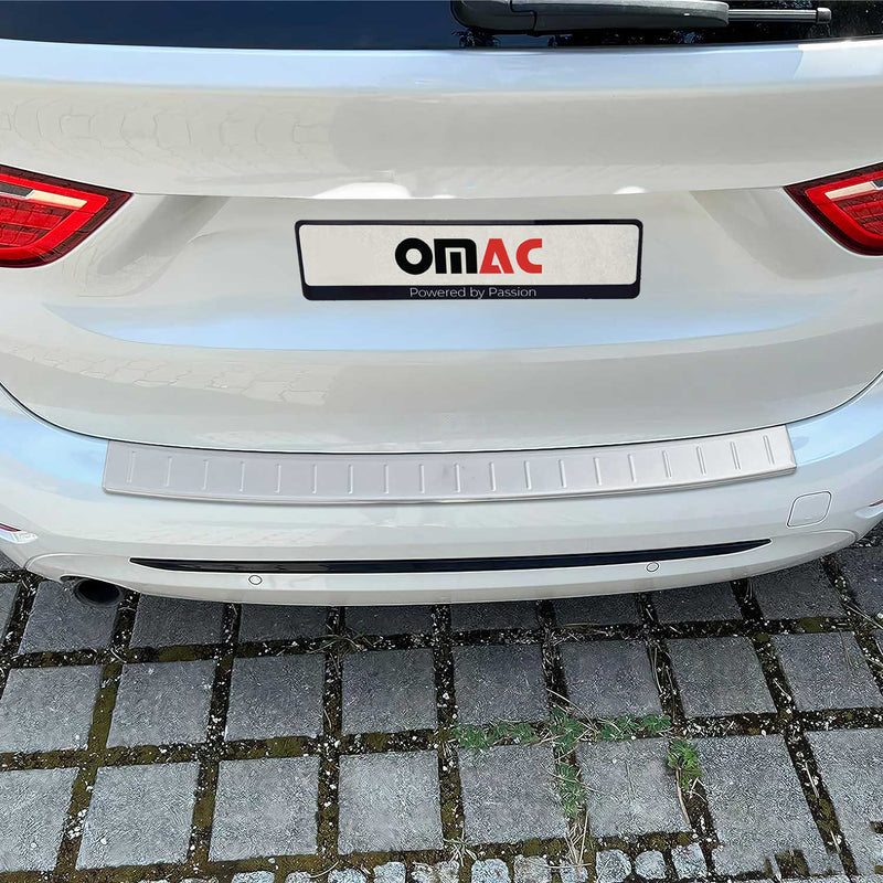 Protection seuil de pare-chocs pour BMW Série 2 Gran Tourer 2014-24 Inox Brossé