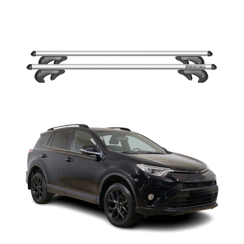 Barres de toit pour Toyota RAV4 XA50 2018-2025 90kg Aluminium Gris 2tlg
