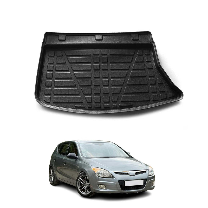 Tapis de Coffre pour Hyundai i30 2007-2012 Break en TPE Noir