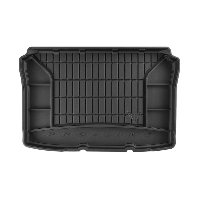 OMAC Tapis de Coffre pour VW Polo 2001-2009 3Portes TPE Noir
