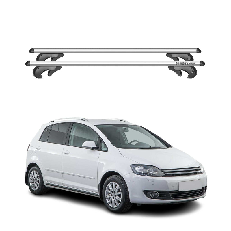 Barres de toit pour VW Golf 5G Sport Van 2014-2019 90kg Aluminium Gris 2x