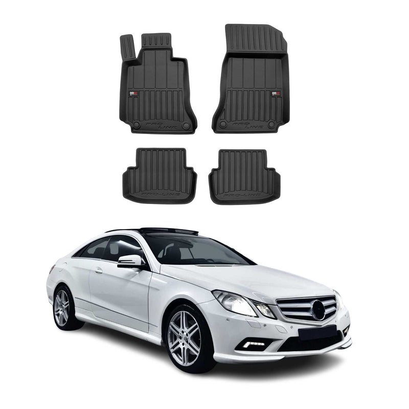 OMAC Tapis de sol pour Mercedes Class E coupe c207 2009-2017 4 pcs enTPE