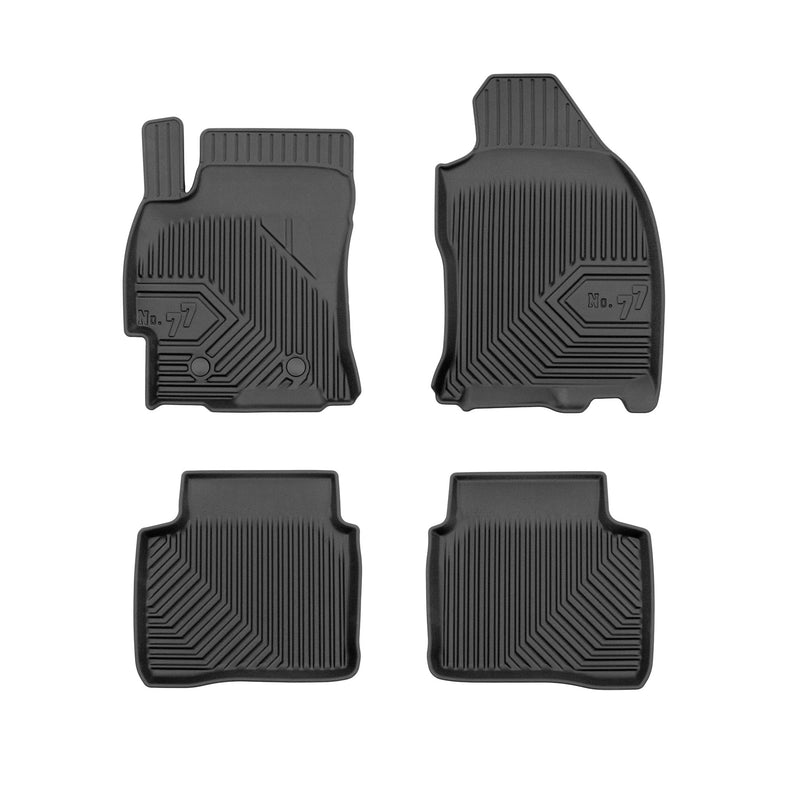 Tapis de Sol de Voiture pour Ford Mondeo III 2000-2007 TPE Imperméable 4Pcs