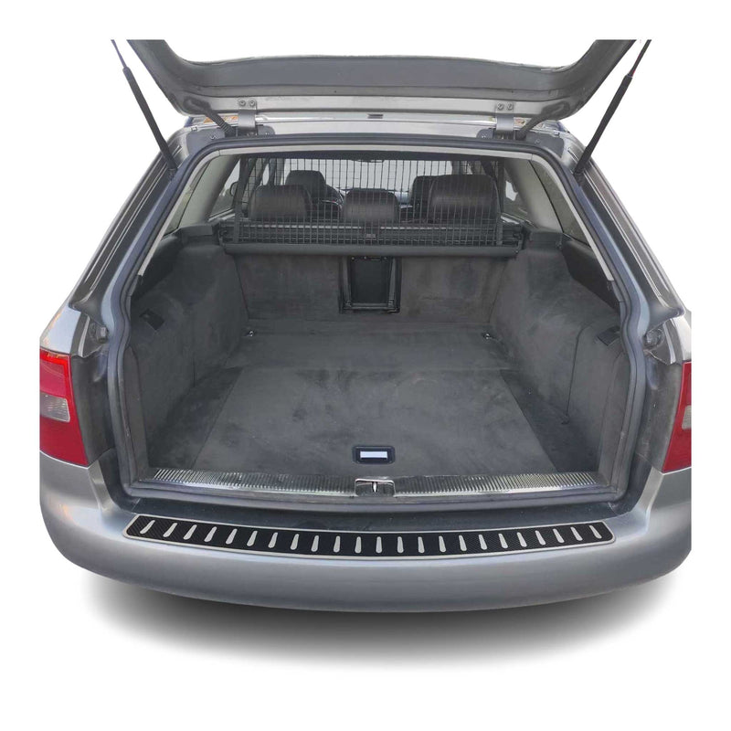 Protection seuil de pare-chocs pour Audi A6 4B Break 1997-2005 Folie de carbone