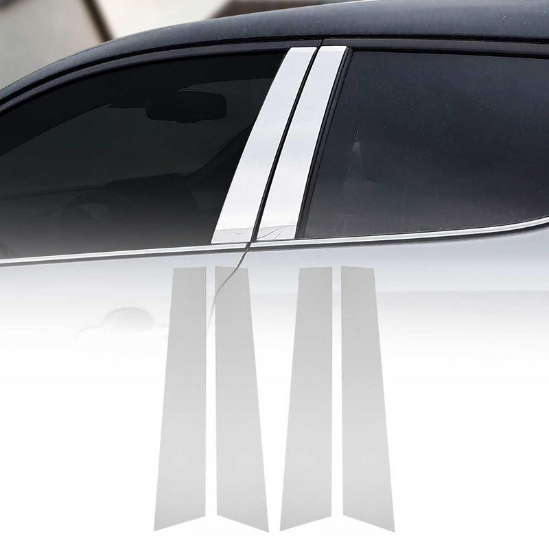 Couverture Garniture de pilier B pour Toyota Corolla 2018-2020 acier inox 4Pcs