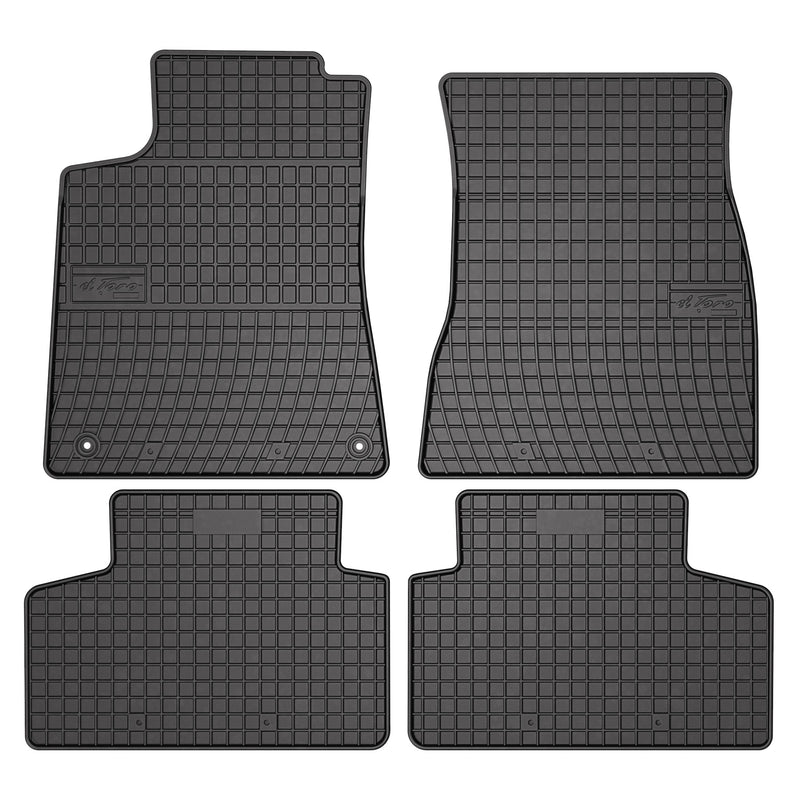 OMAC Tapis de Sol pour Mercedes Classe GLB X247 2019-2025 Caoutchouc Noir