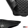 OMAC Tapis de sol pour Ford Focus mk3 2011-2018 sur mesure en caoutchouc Noir