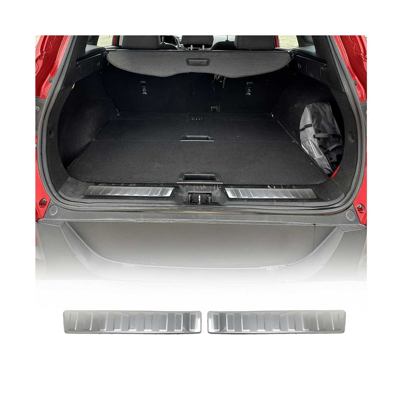 Protection Seuil de Coffre Pour Renault Kadjar 2015-2020 Acier 2Pcs