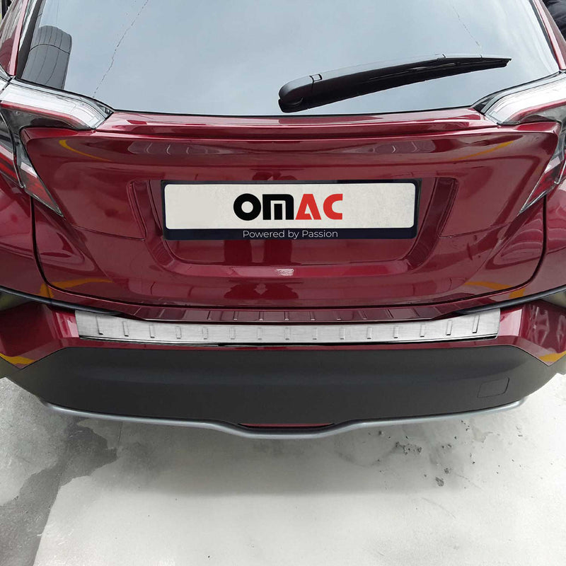 Protection Seuil de Pare-chocs Arriére Pour Toyota C-HR 2016-2021 Acier Inox