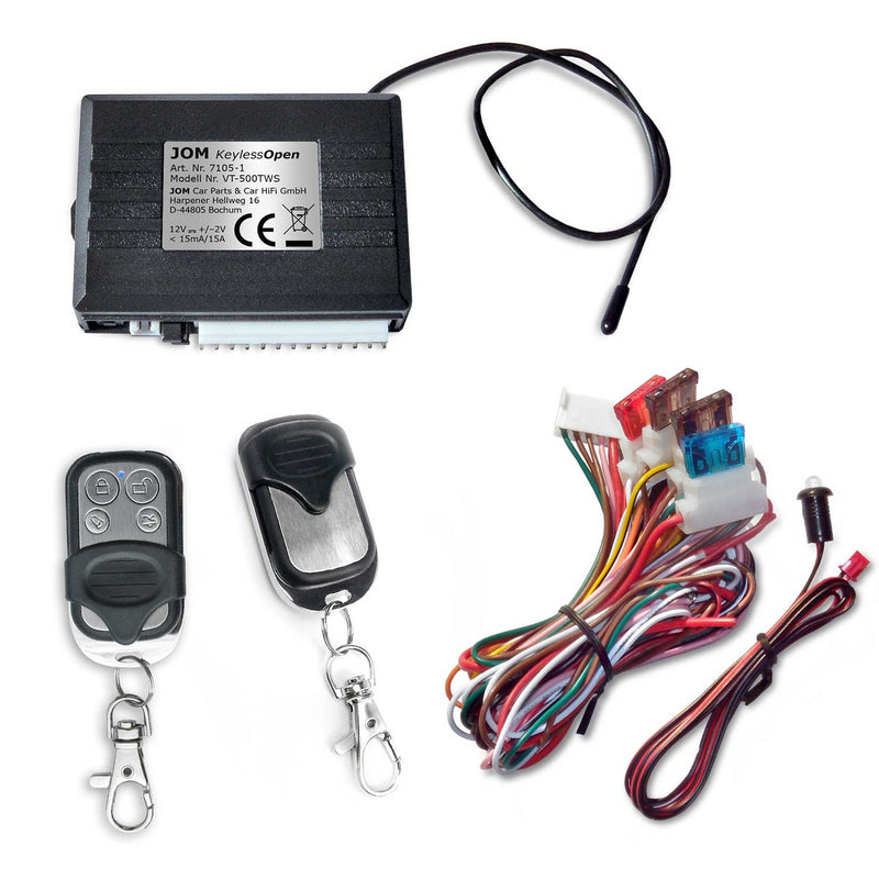 Verrouillage centralisé des portes avec 2 télécommandes pour Universal 1 Piece