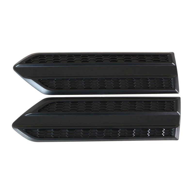 Barre décorative latérale pour Ford Ranger T6 XLT FL 2015-2022 ABS Noir 2pcs