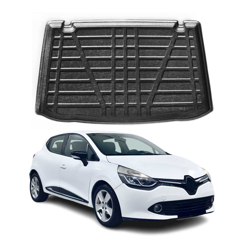 Tapis de Coffre pour Renault Clio 2012-2022 HB Break en TPE