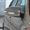 Coques de Rétroviseurs pour Hyundai Accent Era 2005-2012 2x ABS Chrome Argenté