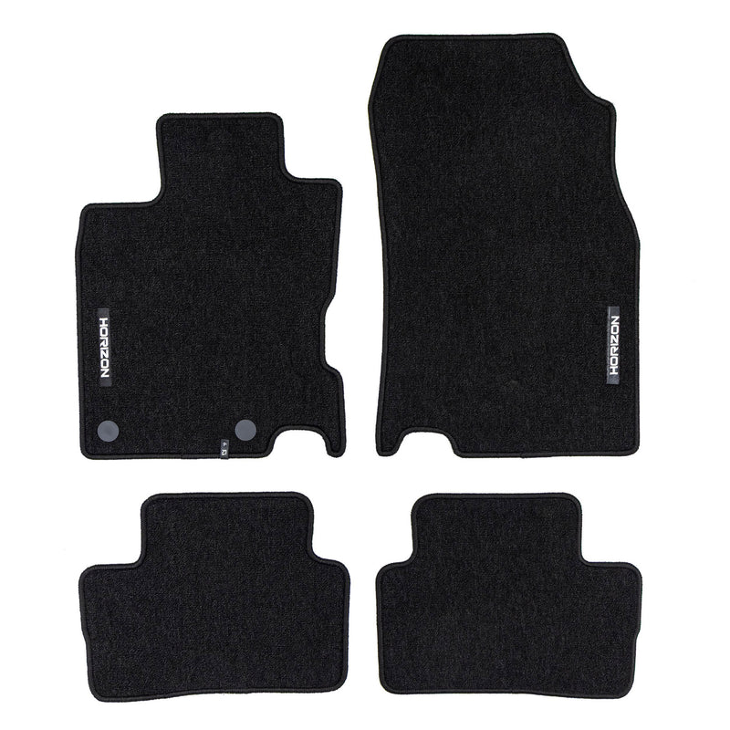 Tapis de Sol de Voiture pour Renault Kadjar 2015-2022 Velours Imperméable 4Pcs
