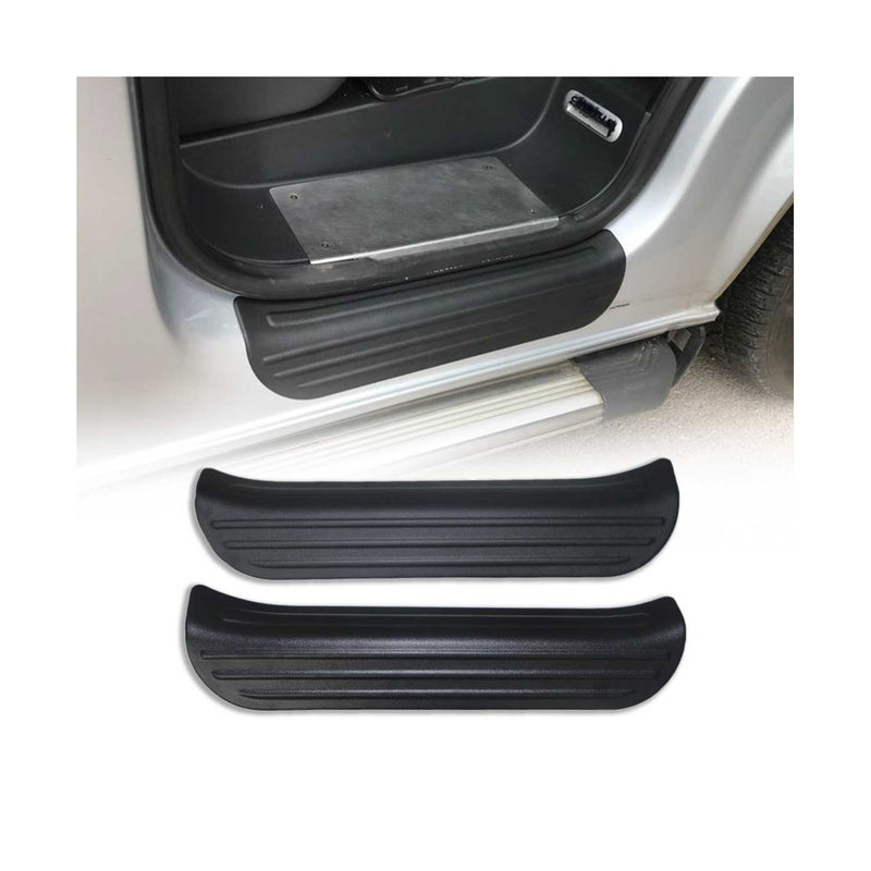 Couverture De Seuil De Porte pour VW T5 T6 2003-2025 ABS Noir 2 Pcs