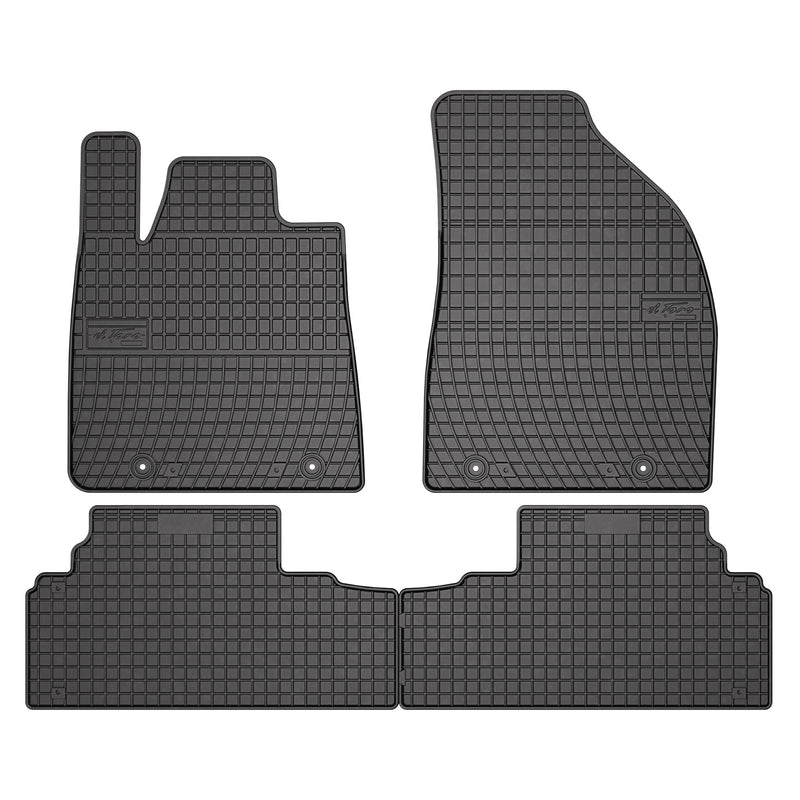 OMAC Tapis de Sol pour Lexus RX 2008-2015 Caoutchouc Noir