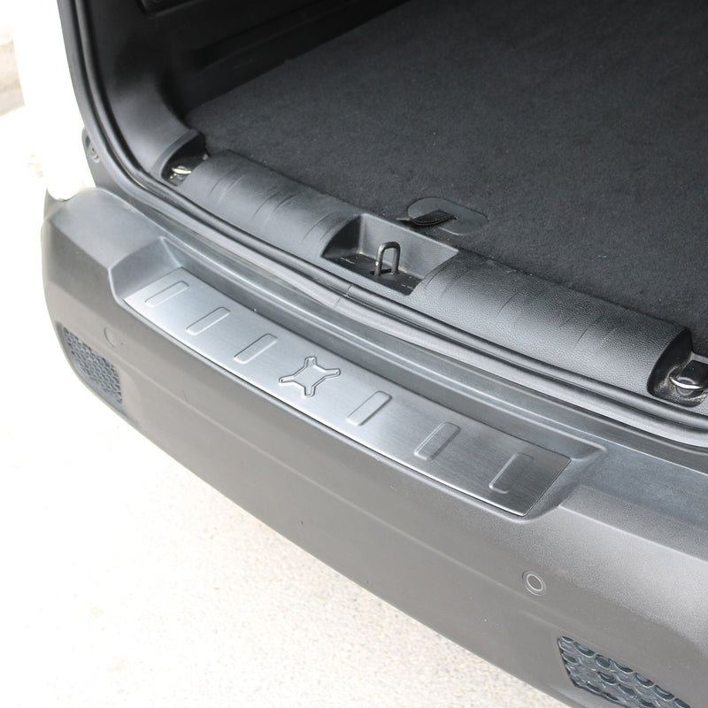 Protection Seuil De Pare-Chocs Arriére pour Jeep Renegade 2014-2024 Foncé Brossé