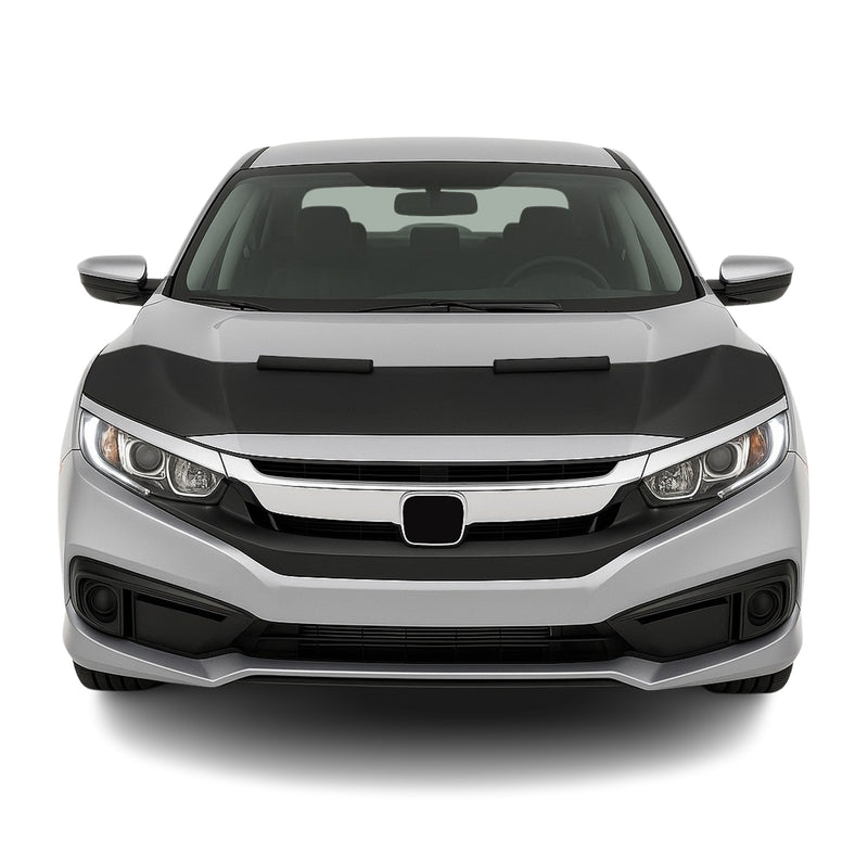 Protège Capot pour Honda Civic 2016-2025 Masque de voiture vinyle Noir
