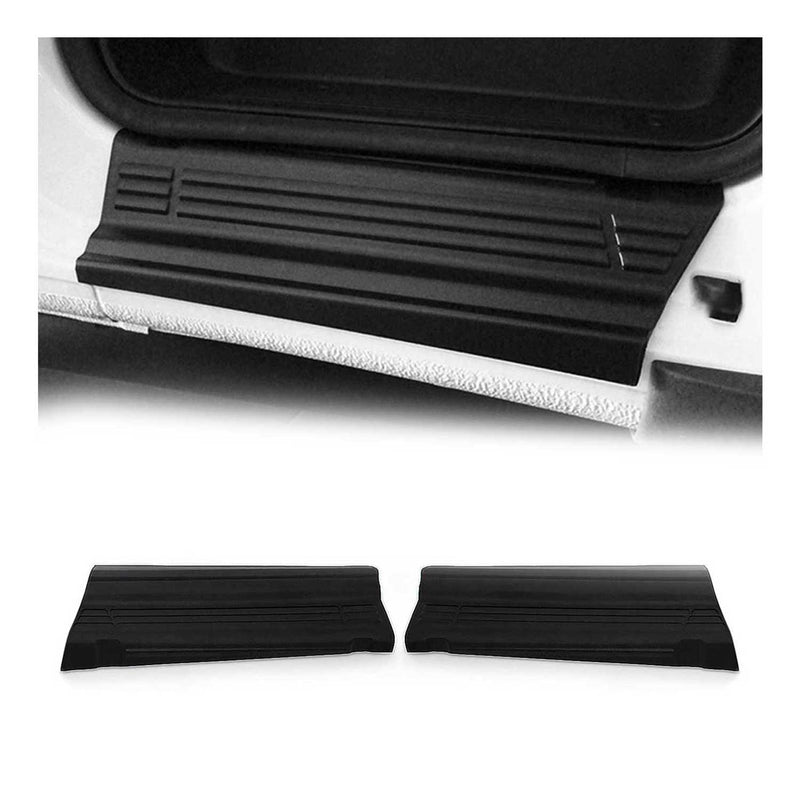 Couverture de Seuil de porte pour Fiat Ducato Jumper Boxer 2006-2025 ABS Noir 2x