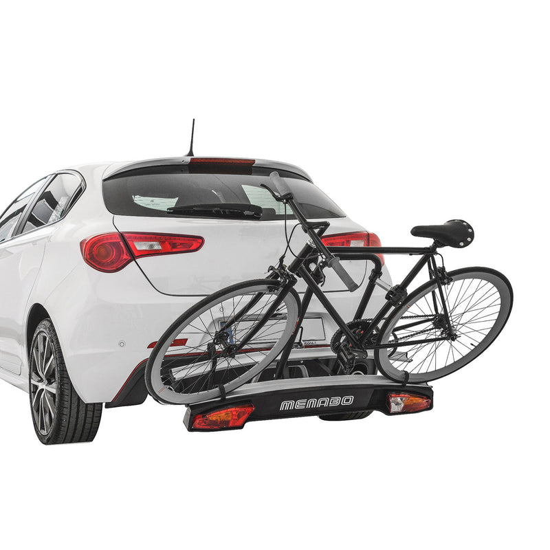 Menabo Merak K Porte-Velos sur Attelage pour 2 Velos