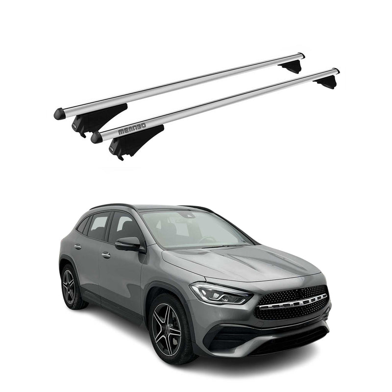 Tiger Barres de toit transversales pour Mercedes GLA H247 2020-2025 Gris