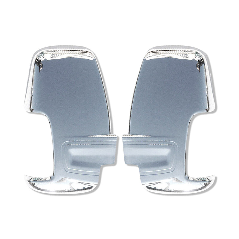 Coques de Rétroviseurs pour Ford Transit 2014-2025 en ABS Argent