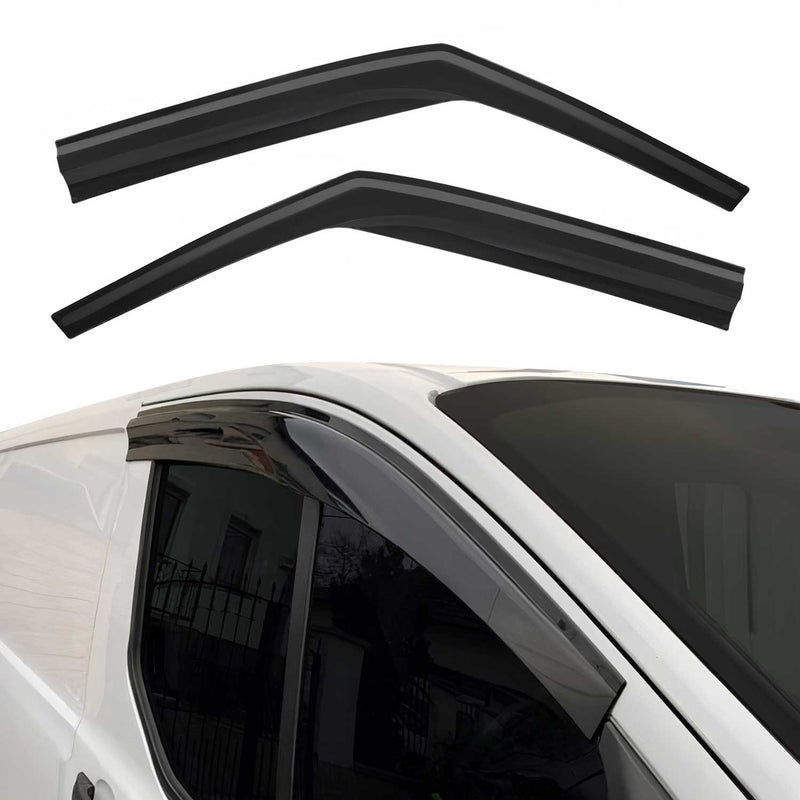 Déflecteurs de Vent pluie d'air pour Renault Master Opel Movano 1998-2009 Noir