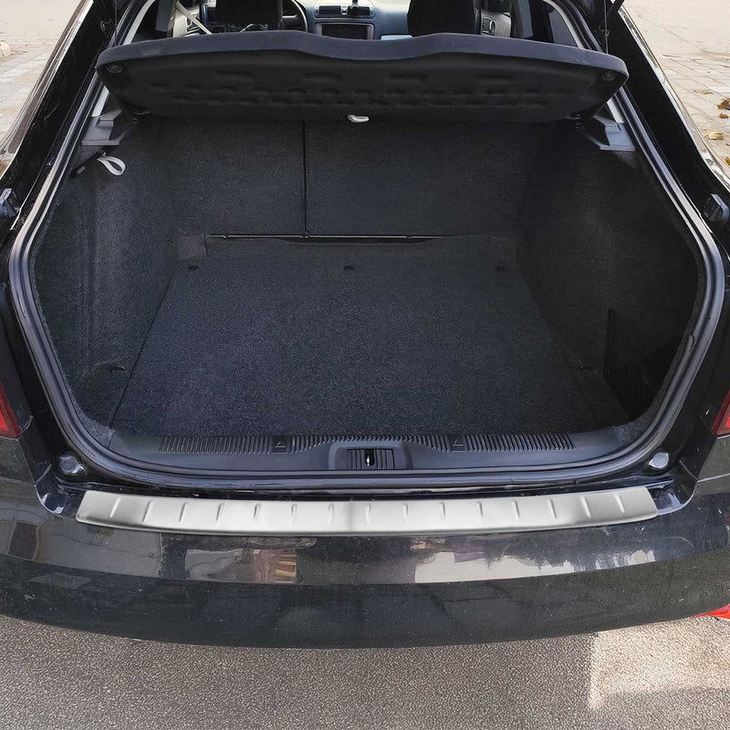 Protection Seuil Coffre pour Skoda Octavia Combi 2009-2013 inox Chromé Brossé