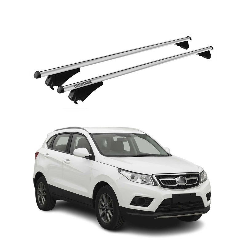 Tiger Barres de toit transversales pour Senova x55 2016-2018 Gris