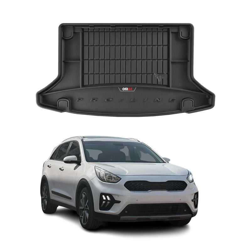 Tapis de Coffre pour Kia E-Niro 2018-2022 TPE Noir