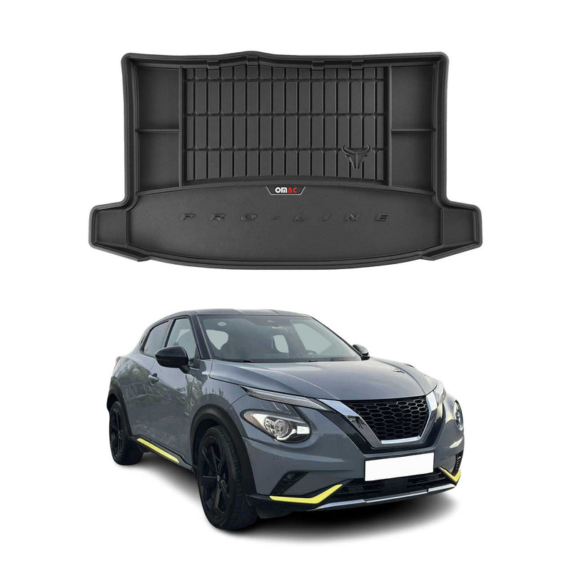 Tapis de Coffre pour Nissan Juke 2019-2022 TPE Noir