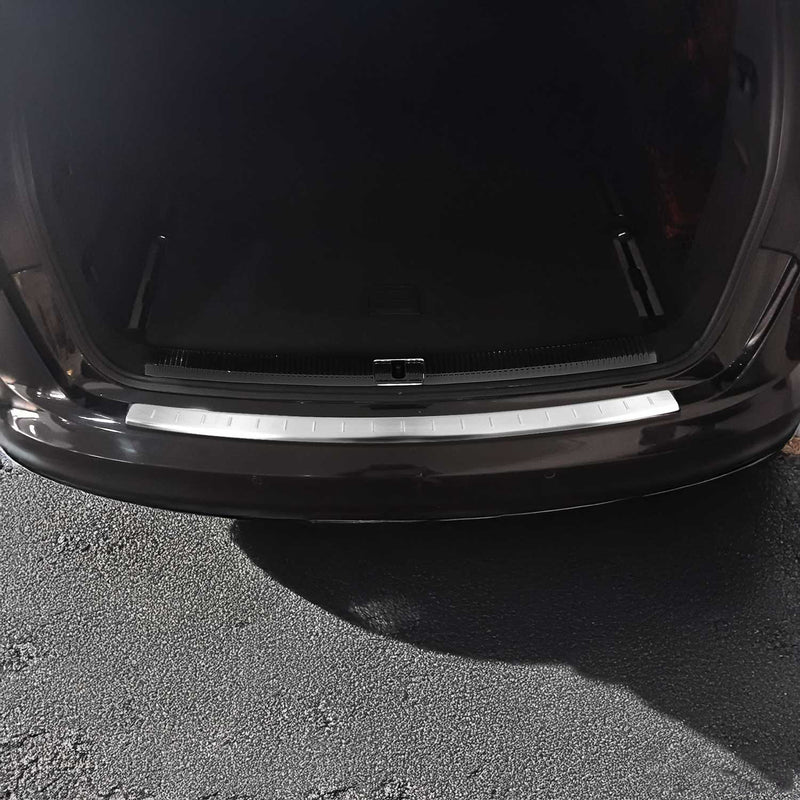 Protection seuil de pare-chocs arriére pour Audi A6 C7 Break 2011-2018 Inox