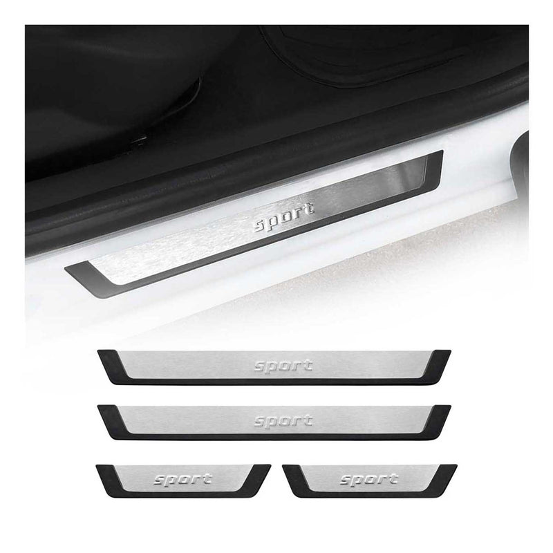 Couverture de Seuil de porte pour Hyundai i20 i30 inox chromé