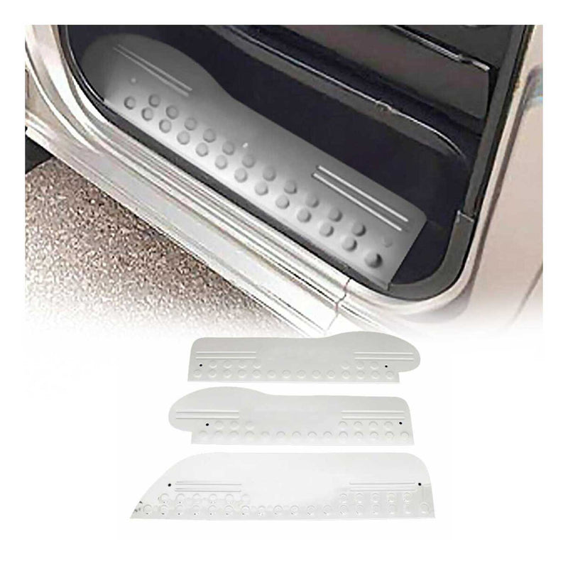Couverture De Seuil De Porte pour Hyundai Starex 1997-2007 Inox Chromé 3x
