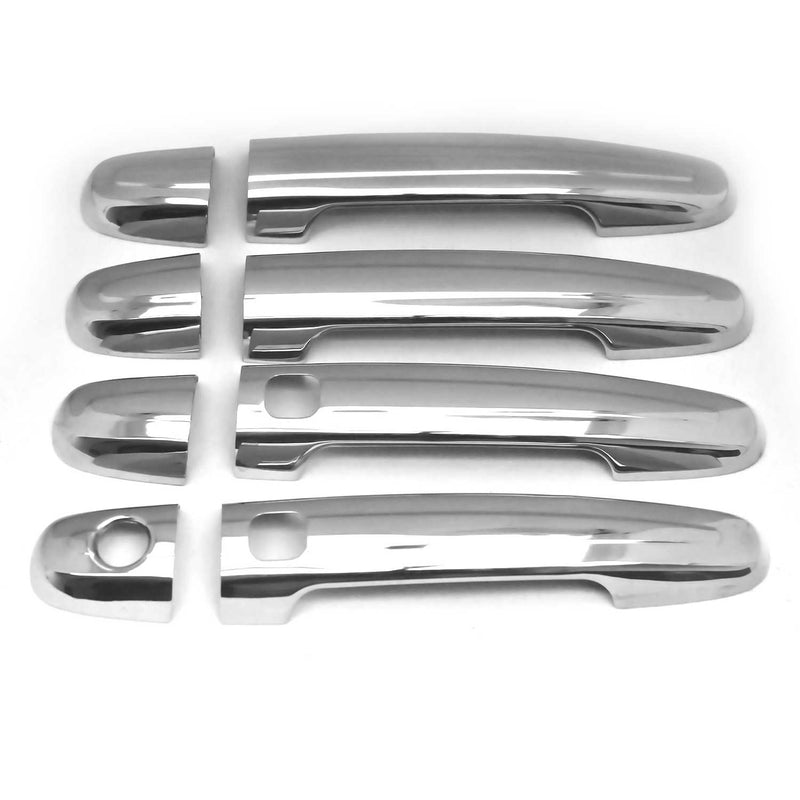 Couverture de poignée de porte pour Toyota Auris 2006-2012 Acier Sans clé 8Pcs