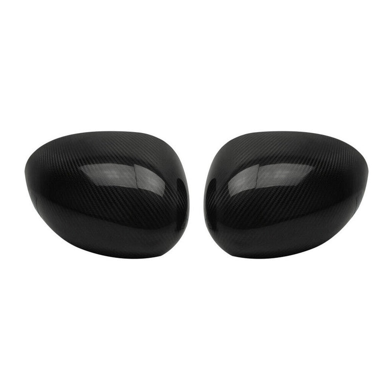 Coques de Rétroviseurs pour Mini Cooper F56 F56-S 2014-2025 en Carbone Noir