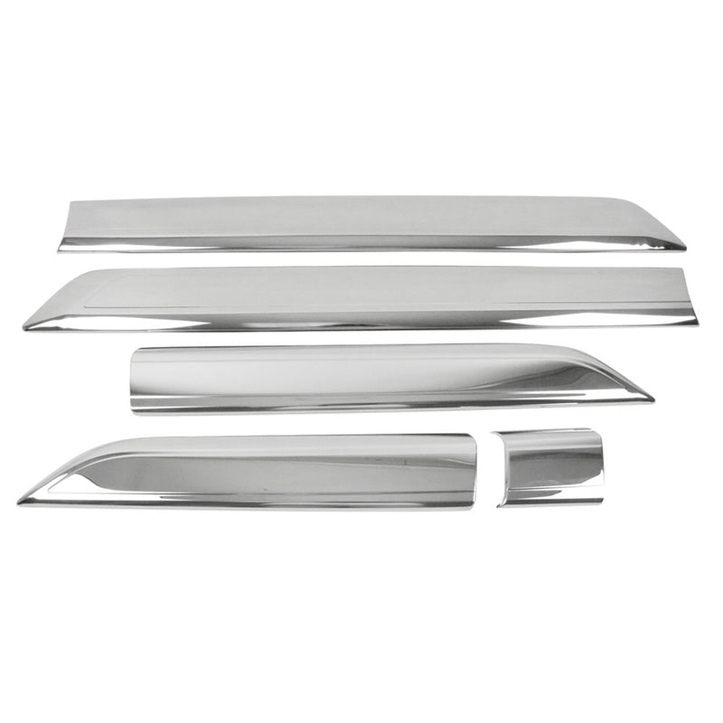 Garniture Baguette de porte latérale pour Ford Transit Custom 2012-2021 inox 5x