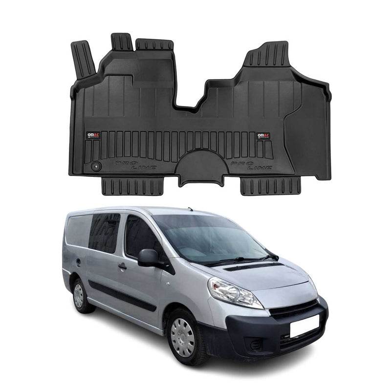 Tapis de Sol pour Peugeot Expert 2 2006-2016 OMAC Premium TPE Noir