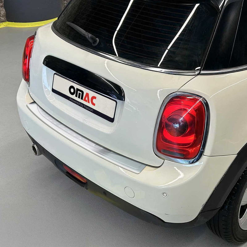 Protection seuil coffre pare-chocs pour Mini Cooper F55 F56 2014-2025 Brossé